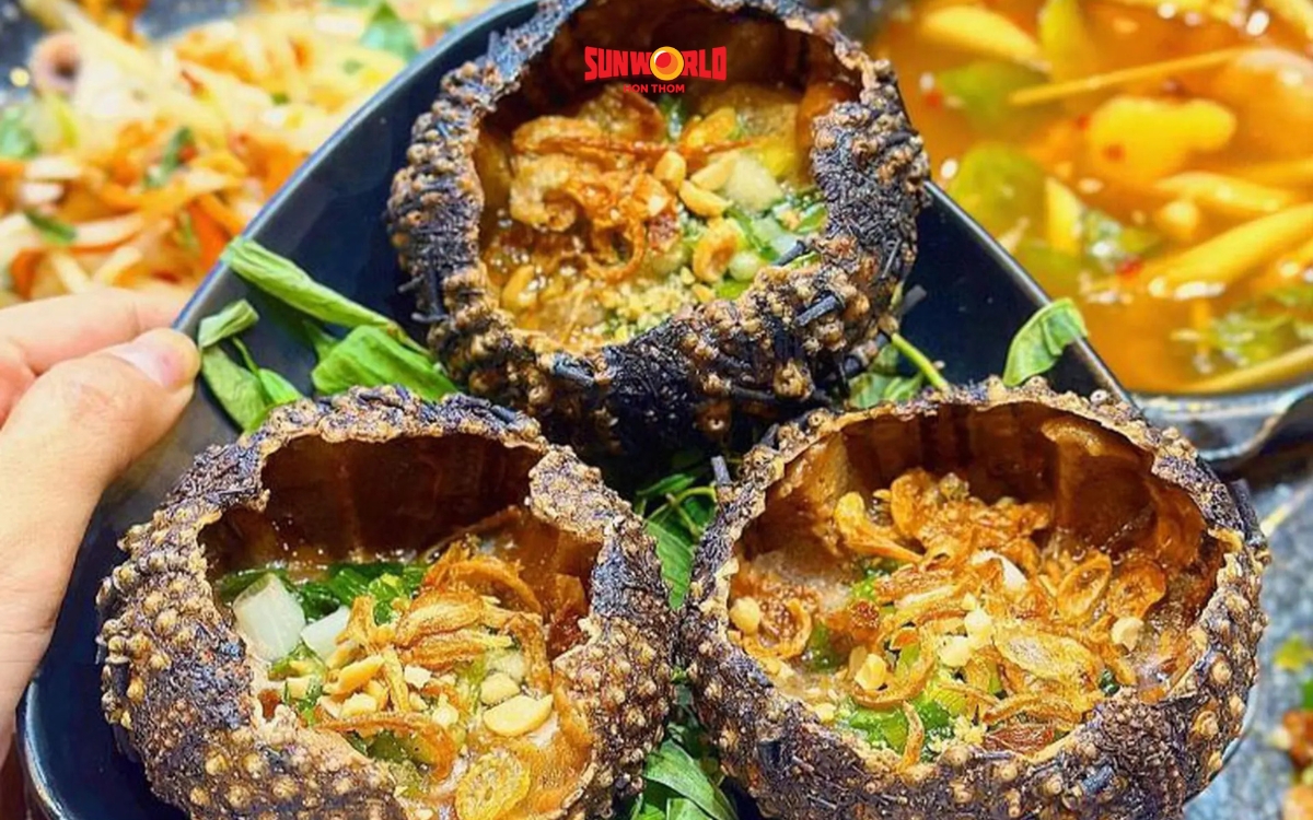 Thưởng thức hải sản đặc trưng của Bãi Thơm Phú Quốc