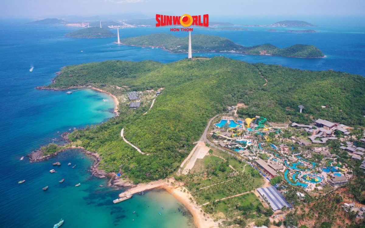 Bản đồ du lịch Phú Quốc: Khu nam đảo và SunWorld Hòn Thơm 