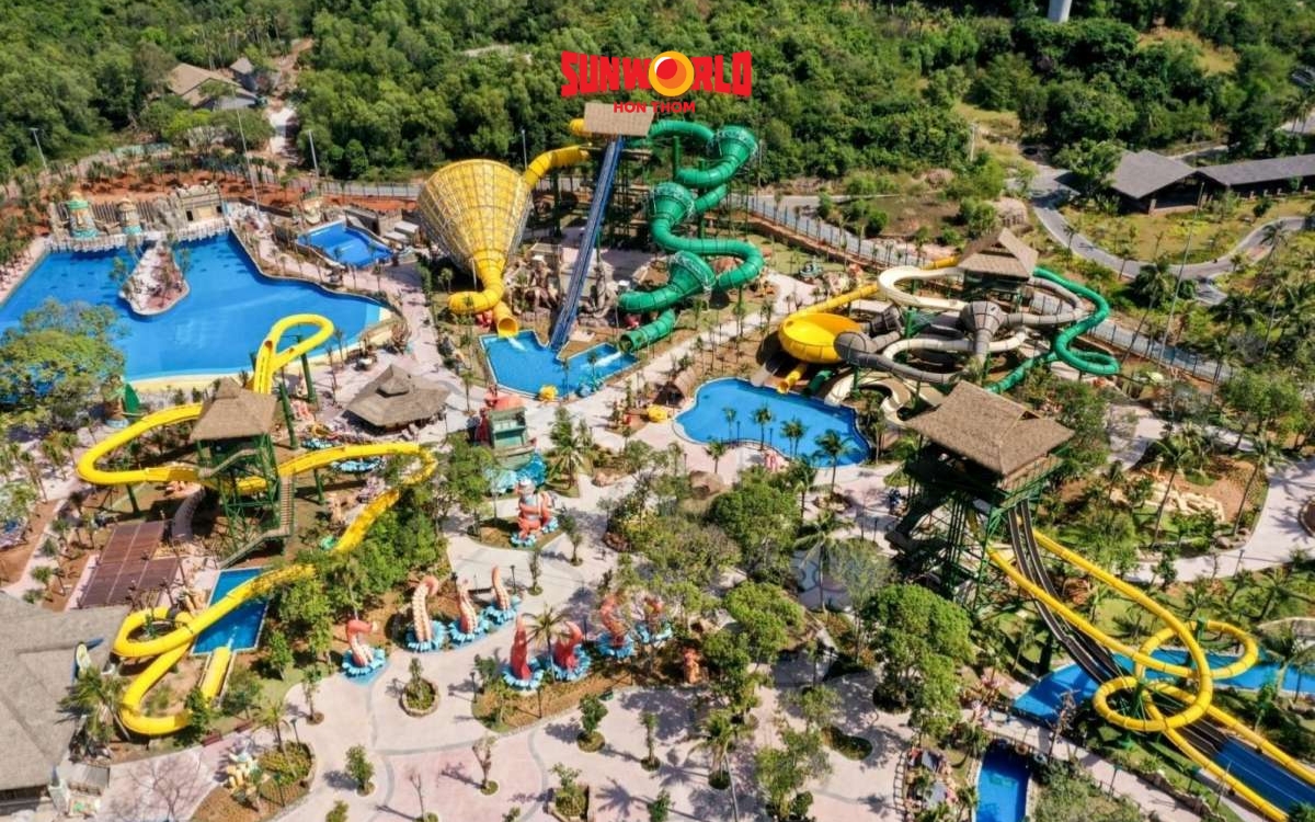 Các trò chơi ở Sun World Phú Quốc: Hải Vương Phục Hận ở công viên nước Aquatopia