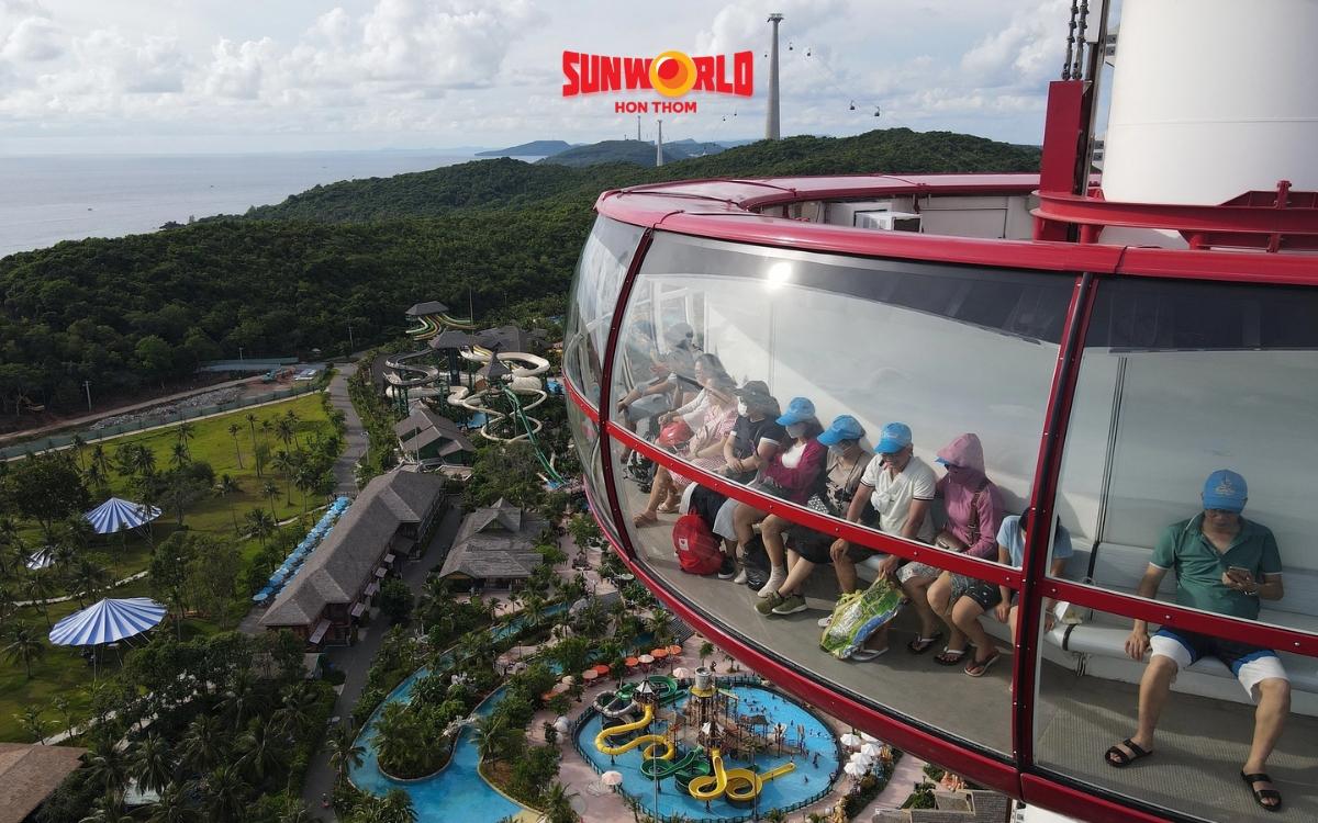 Các trò chơi ở Sun World Phú Quốc: Mắt Đại Bàng ở làng Exotica