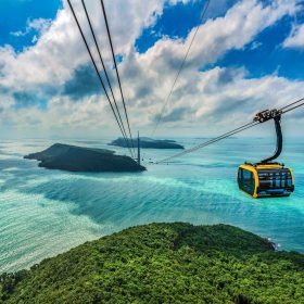 Vé cáp treo khứ hồi Sunworld Hòn Thơm