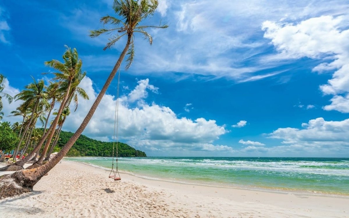 Bãi Sao tại Nam đảo Phú Quốc