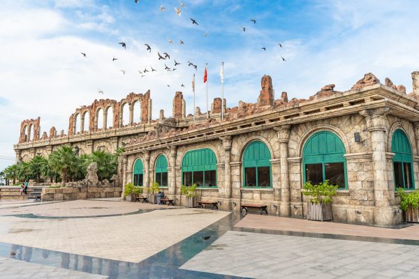 thị trấn hoàng hôn sunset town