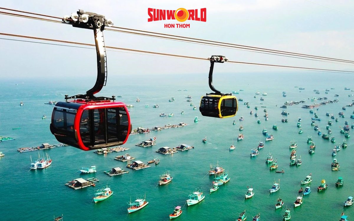 Vui chơi ở SunWorld Hòn Thơm sau khi tham quan Bãi Sao Phú Quốc