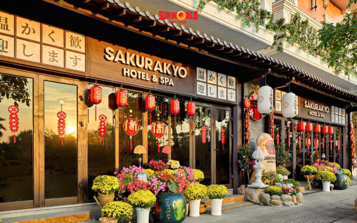 Khách sạn ở Hòn Thơm: Sakurakyo Hotel & Spa Phú Quốc