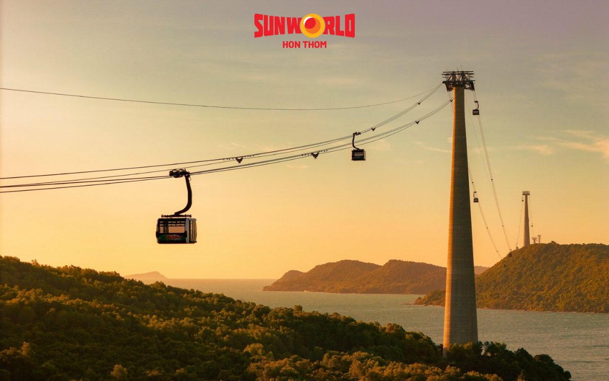 Ngắm hoàng hôn Phú Quốc ở SunWorld Hòn Thơm