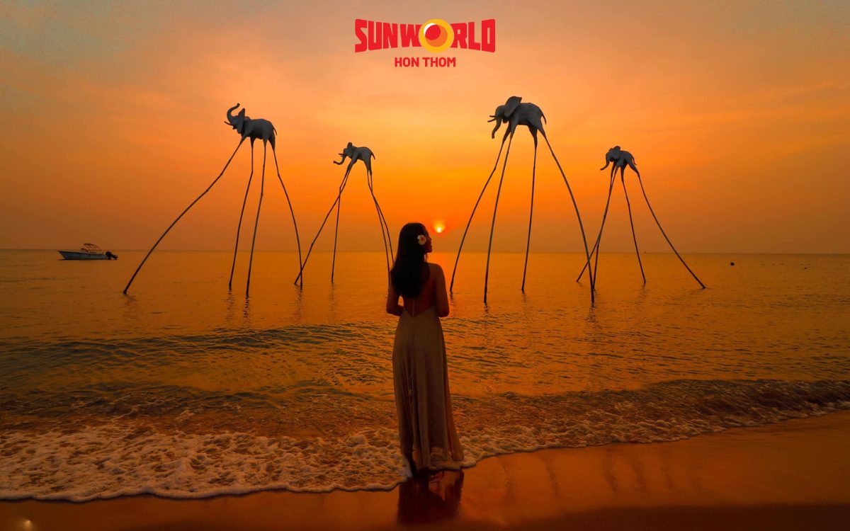 Ngắm hoàng hôn Phú Quốc ở Sunset Sanato
