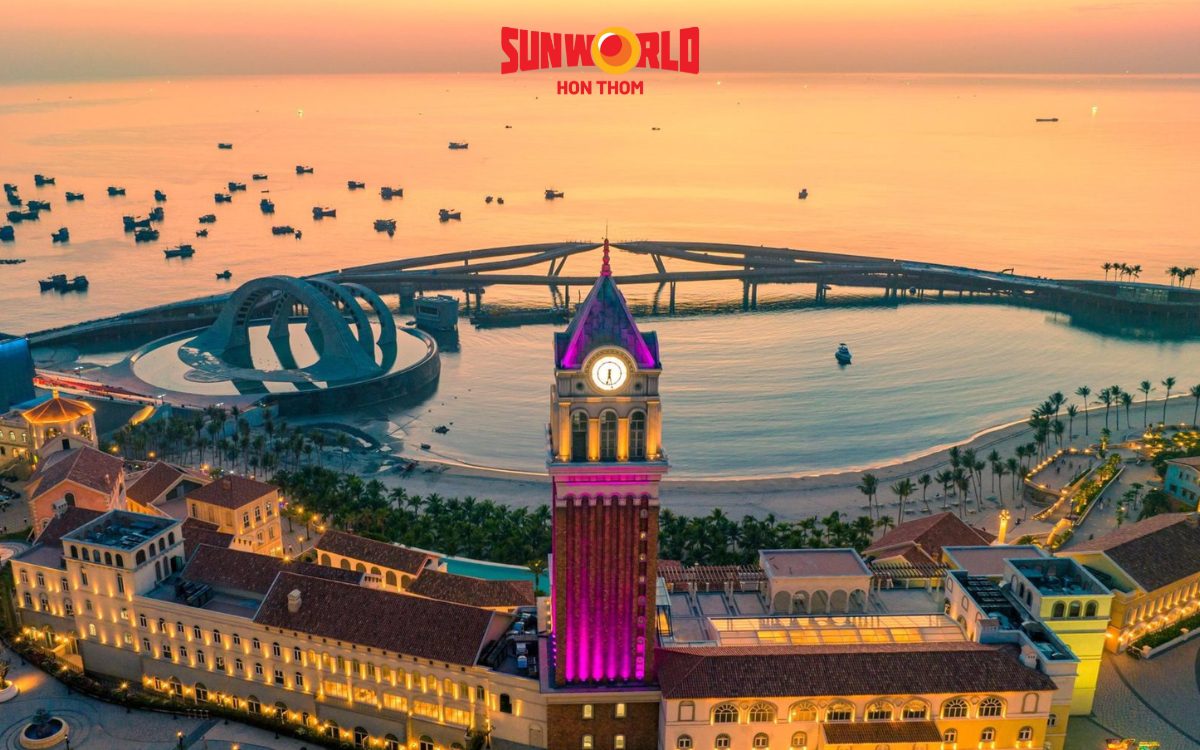 Ngắm hoàng hôn Phú Quốc ở Sunset Sanato