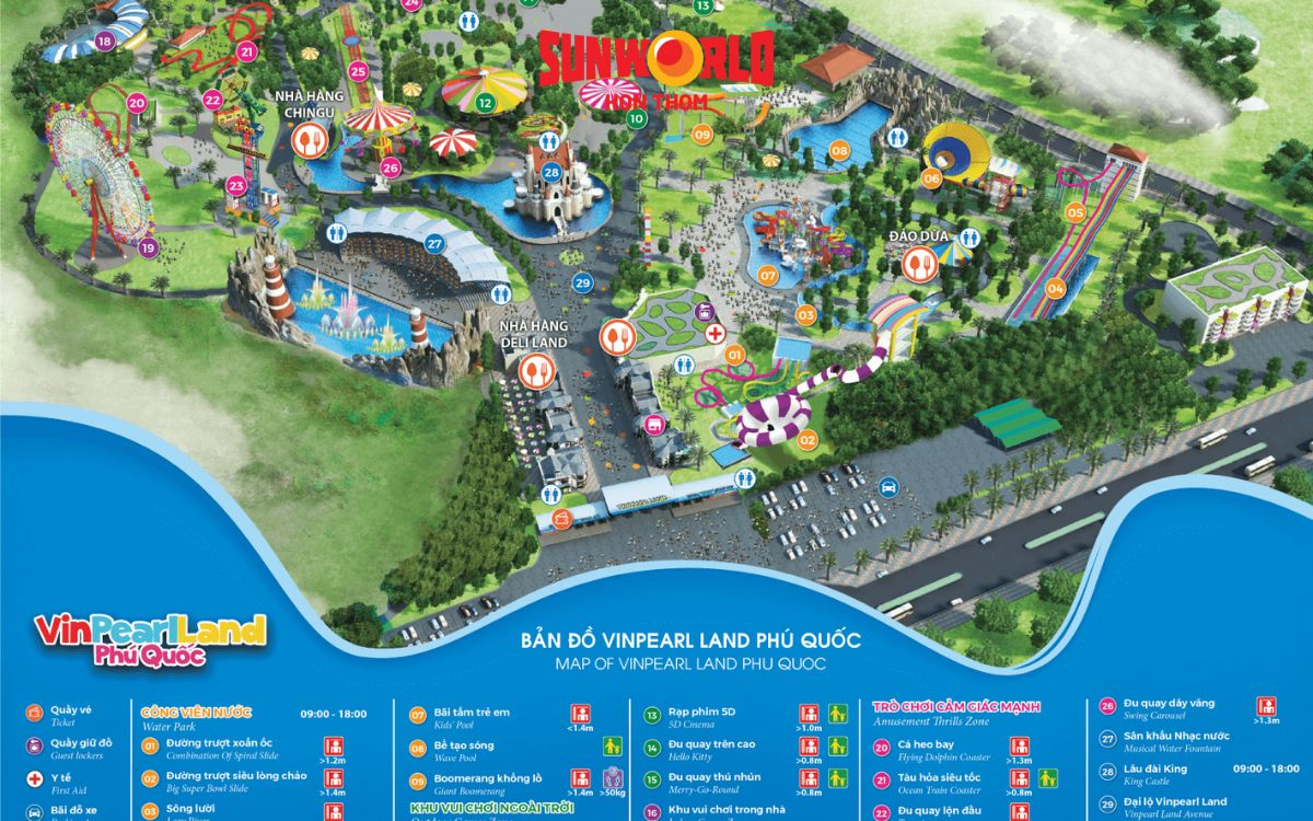 vinpearl phú quốc ở nam đảo hay bắc đảo